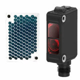 BJX3M-PDT-C Фотодатчик компактный с поляризац. фильтром, отражение от рефлектора (MS-2A), красный 650 нм, функция MSR, размер 10,6 x32x20 мм, выход NPN, на свет/на затемнение, регул. чувствит., питание 10-30VDC, IP65, разъем М8, IP65