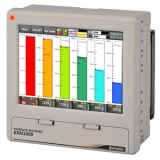 KRN1000-1211-0S  Регистратор безбумажный, 12 входных каналов,  релейных выходов сигнализации, выход связи RS422/485/Ethernet/USB-устройство, Напряжение питания 100-240VAC