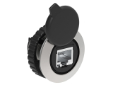 LPFD06 Интерфейс RJ45, соединение с Ethernet, Переходник под диаметр отверстия d=30 мм