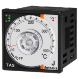 TAS-B4RJ4C Температурный контроллер, 1/16 DIN, аналоговый, ПИД регулирование, релейный выход, термопара типа J, 400 C, 100-240VAC