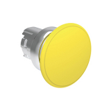LPSB6145 Грибовидная, металлическая кнопка Platinum диаметром 40 мм, без фиксации, цвет желтый, без крепежного основания LPXAU 120M