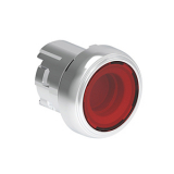 LPSBL104 Нажимная утапливаемая кнопка, без фиксации, с подсветкой, цвет красный, без крепежного основания LPXAU120M
