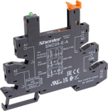 SNC05-E-A Цоколь SNC05-E-A, 8A(300VAC), черный, (12...24VAC/DC), винтовой зажим, LED, W=6.2mm, на рейку DIN35, для RNC, RM699BV, RSR30, 34.51, 34.81, RSS, HF41F preview