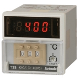 T3S-B4RP4C-N Температурный контроллер, с механич. уставкой, размер 48x48x78 мм, Вкл/Выкл, пропорциональный, Вход - термосопротивление: DPT100, Выход релейный (250VAC, 5А), диапазон от 0 до  400 C, Питание 100-240 VAC