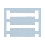 PMC SB 5/50 FW 41-50 Маркировка пронумерованная, Размер шильдика 5х5 мм, Число шильдиков в ряду 10шт, Число шильдиков на пластине 50шт. Диапазон температур от -40°C до +105°C