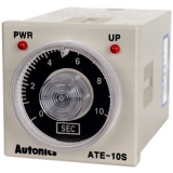 ATE2-1S Таймер аналоговый, задержка включения., пит. 220VAC, SPDT(1c) + SPDT(1c), 1 сек, 8 PIN