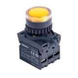 L2RR-L3YD, Контрольная лампа Плоская, LED 12-30VDC/AC, цвет Желтый