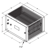 VLBXR007 Тормозной резистор  для приводов VLB3, 1900 Вт, 7.5 Ом