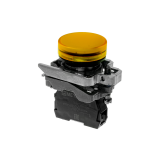 MTB4-BV753 Лампа сигнальная желтая, 220V AС/DC, IP65, металл