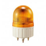 ASGF-01-Y Сигнальный маяк d=86?131мм, монтаж на шпильках 3?M4, модуль с лампой накаливания (BA15S) мигающего свечения: жёлтый, питание 12VAC/DC, IP42
