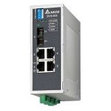 DVS-005W01-SC01 Неупр. коммутатор Ethernet,4 порта FE, 1 SC SingleMode 30 км, реле, -40...+75 С
