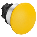 LPCB6145 ГТолкатель грибовидной кнопки d=40 мм, в пластиковом корпусе, без фиксации,  (без крепежного основания ..AU120), цвет желтый