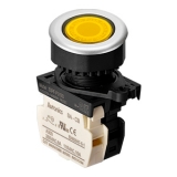 S3PF-P3YBD Кнопка нажатия с подсветкой желтая