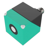 US40-CC50DPH-E2 Ультразвуковой датчик прямоугольный (режим гистерезиса), размер 40x40x40 мм, Выход PNP, НО/НЗ, дистанция cраб. Sn=40-500 мм, Питание 20-30VDC, разъем M12 4-pin, в комплекте ответная часть разъём M12 с кабелем 2м + кронштейн,  IP67 preview