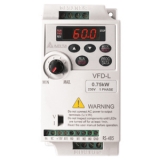 VFD002L21A  Преобразователь частоты (0.2kW 220V)
