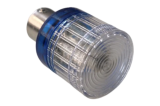 IKML024M Светодиод LED 24VAC/DC, цоколь BA15S, цвет синий