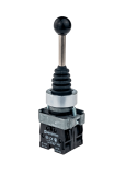MTB2-PA22 Джойстик в сборе, 2NO, 2 полож. возвр., мет.
