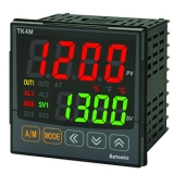 TK4M-14RC  Температурный контроллер  с ПИД-регулятором, 72х72x65мм, Питание 100-240VAC, Вход (термопара, термосопр. аналоговый); 1 - вых. сигнализации, 1-й упр. выход Выход реле 3А, 250VAC, 2-й упр. выход по току 0/4-20мА,или упр ТТР вкл./выкл. (нагрев и