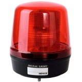 MS135T-R00-R 12-24VDC Маяк сигнальный, диаметр 135 мм, 1 LED мигающ./вращ. свечения: красный, питание 12-24VDC