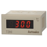 T3NI-NXNKAC-N индикатор температуры, 3 разряда, DIN 48 (Ш) х DIN 24 (В) мм, без функции регулирования, тип датчика термопара K, диапазон температур: 0…+999, единица измерения: С°, 12-24VDC