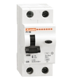P1RB1NC10A030 Дифференциальный выключатель с термомагнитным расцепителем 1P+N, тип А,  10 А,  30 мА