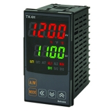 TK4H-T4CN Температурный контроллер  с ПИД-регулятором, 48х96x65мм, Питание 100-240VAC, Вход (термопара, термосопр. аналоговый); 1 - вых. сигнализации, Выход RS485, 1-й упр. выход по току 0/4-20мА, или упр ТТР (нагрев, охлаждение)