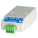 SCM-38I  Преобразователь интерфейсов, (RS232c - RS485 ), 1200~115200bps, Максимум 1.2 км, до 32 устройств, 12-24VDC