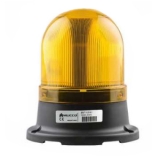 SNT-110-3 Сигнальный маяк 100 мм, куполовидный, монтаж на поверхность, 5 режимов свечения, Жёлтый, 12-24V AC/DC, IP65. preview