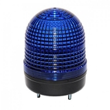 MS86S-N20-B Стробоскопическая ксеноновая  сигнальная лампа (гладкий плафон) Питание 220VAC, Цвет плафона Синий