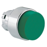 8LM2TB203  Толкатель кнопки в металлическом корпусе, выступающий тип, без фиксации, (без крепежного основания ..AU120), цвет зеленый