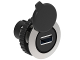 LPFD03 USB3.0 разъем, A-B тип. Переходник под диаметр отверстия d=30 мм