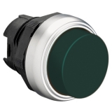 LPCQ202 Толкатель кнопки  c фиксацией, выступающий тип, пластиковый (без крепежного основания ..AU120) цвет черный