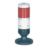 PSG-120-R Cигнальная колонна с лампой накаливания, диаметр 45 мм, постоянное свечение, питание 220 VAC, 1 секция, цвет - красный, установка на монтажное основание из пластика. IP20