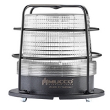 SNT-915-B-ND-KFS-5 Сигнальный маяк 90 мм, датчик освещенности, 5 режимов свечения, Белый, 12-24V AC/DC, IP65. Зуммер preview