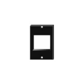 FGB48-BL Декоративная рамка/адаптер монтажного отверстия с 58x88  на 45x45 мм, цвет Черный
