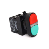 CP102K20KY Кнопка сдвоенная красно-зеленая 1НО+1НЗ IP65