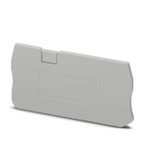 D-ST 2.5-TWIN Концевая крышка, ширина: 2,2 мм, цвет: серый