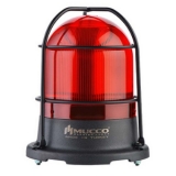 SNT-125-B-KFS-1 Сигнальный маяк 100 мм, куполовидный, монтаж на поверхность, 5 режимов свечения, Красный, 85-260V AC/DC, IP65. Зуммер preview