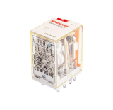 RKF4CO048LT Реле RKF4CO048LT, 4CO, 6A(250VAC/30VDC), 48VDC, мех. индикация, тест-кнопка с блокировкой, LED