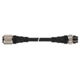C1D4-5  Соединительный кабель с разъёмами M12, Гнездо-Штекер для подключения Фотодатчиков/ датчиков приближения, для цепей пост. тока