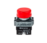 MTB2-BV634 Сигнальная лампа в сборе, красный, 220V AC/DC, мет.