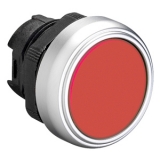 LPCQ104 Толкатель кнопки пластиковый, c фиксацией, (без крепежного основания ..AU120) цвет красный