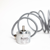 ENI38S6-6E1024H-T2 Энкодер ø38, сплошной вал 6мм, 1024имп/об HTL/PUSH PULL 8-30DC, кабель 2м, IP50