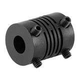 EC1-8 COUPLING Муфта пластиковая для энкодера. внутр d=8 мм, внешний d=19 мм. длина муфты 25 мм