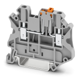 UT 2,5-MT Клеммы с ножевыми размыкателями, Тип подключения: Винтовые зажимы, Сечение: 0,14 мм² - 4 мм², AWG: 26 - 12, Номинальный ток: 20 А, Номинальное напряжение: 400 В, Длина: 57,8 мм, Ширина: 5,2 мм, Цвет: cерый, Монтаж: NS 35/7,5, NS 35/15