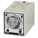 ATS8-21 Таймер аналоговый многофункциональный, пит. 24VDC / 24VAC, DPDT(2c) / SPDT(1c) + SPDT(1c), 0.1с-10ч, 8 PIN