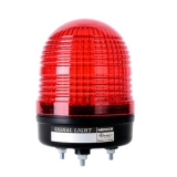 MS86L-F02-R Светодиодная сигнальная лампа d=86мм 24VAC/DC, постоянное + мигающее свечение, цвет КРАСНЫЙ, куполообразный тип плафона