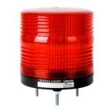 MS115S-S00-R Сигнальный маяк d=115?121мм, монтаж на шпильках 3?M5, модуль с ксеноновой лампой мигающего свечения: красный, питание 12…24VAC/DC, IP65