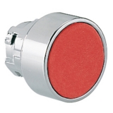 8 LM2T B104  Толкатель кнопки в металлическом корпусе, утапливаемый, без фиксации, (без крепежного основания ..AU120), цвет красный
