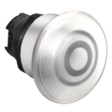 LPCBL6148 Толкатель грибовидной кнопки d=40 мм в пластиковом корпусе, с возможностью установки подсветки, без фиксации, (без крепежного основания ..AU120), цвет белый